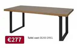 Crack Tafel vast aanbieding