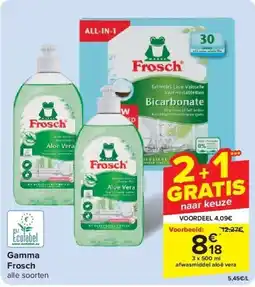 Carrefour Gamma Frosch aanbieding