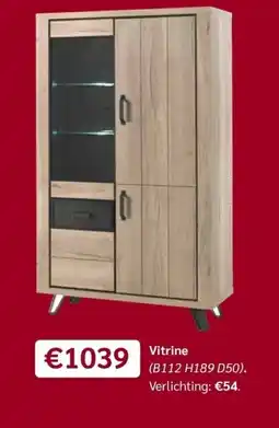 Crack Vitrine aanbieding