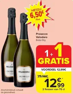 Carrefour Prosecco Velodoro aanbieding