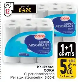 Cora Keukenrol CORA aanbieding
