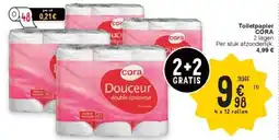 Cora Toiletpapier CORA aanbieding