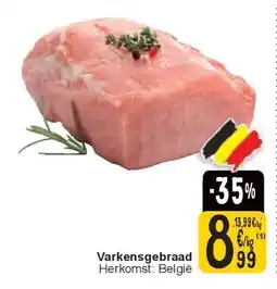 Cora Varkensgebraad aanbieding