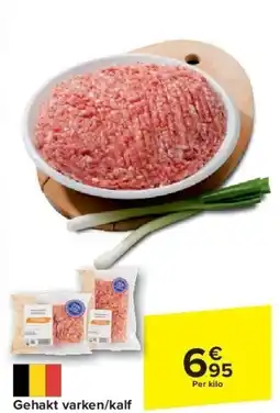 Carrefour Gehakt varken/kalf aanbieding