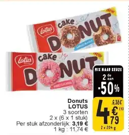 Cora Donuts LOTUS aanbieding