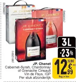 Cora JP. Chenet aanbieding