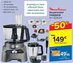 Carrefour Keukenrobot FP825E10 aanbieding