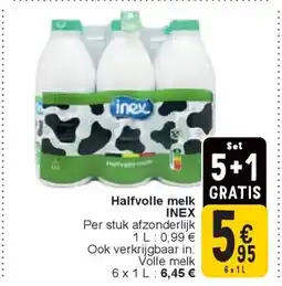 Halfvolle melk INEX