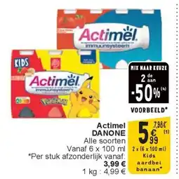 Cora Actimel DANONE aanbieding