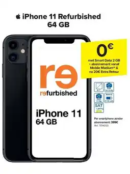 Carrefour iPhone 11 Refurbished 64 GB aanbieding