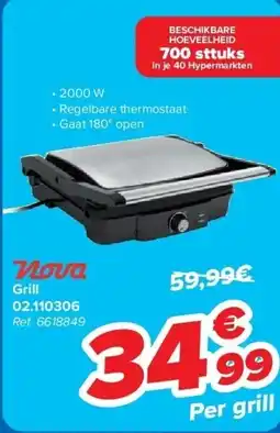 Carrefour Grill 02.110306 aanbieding