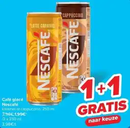 Carrefour Café glacé Nescafé aanbieding