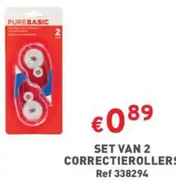 Trafic SET VAN 2 CORRECTIEROLLERS aanbieding