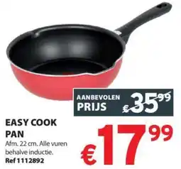 Trafic Tefal EASY COOK PAN 22 cm aanbieding