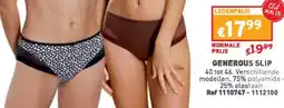 Trafic GENEROUS SLIP aanbieding