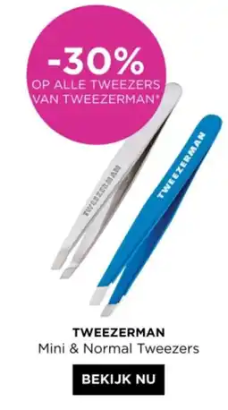 ICI PARIS XL TWEEZERMAN Mini & Normal Tweezers aanbieding