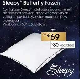 Sleepy Butterfly kussen