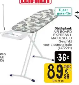Cora Strijkplank aanbieding