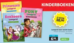 Boekenvoordeel Leespret voor eerste lezers aanbieding