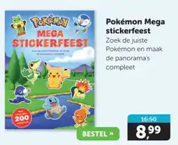 Pokémon Mega stickerfeest