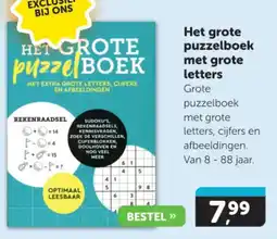 Het grote puzzelboek met grote letters