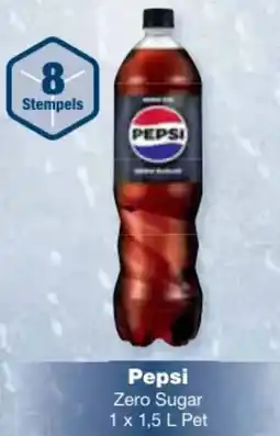 BelBev Pepsi Zero Sugar 1 x 1,5 L Pet aanbieding
