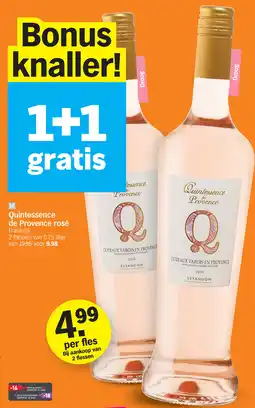 Albert Heijn Quintessence de Provence rosé 0.75 liter aanbieding