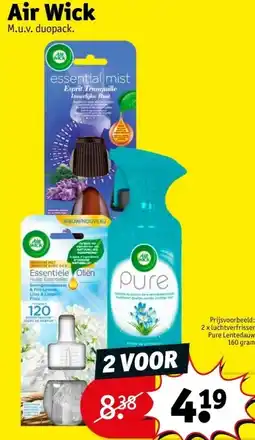 Kruidvat Air Wick aanbieding