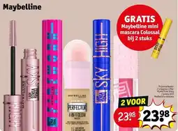 Kruidvat Maybelline aanbieding