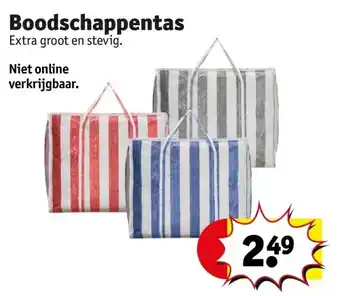 Kruidvat Boodschappentas aanbieding