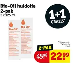 Kruidvat Bio-Oil huidolie 2-pak aanbieding