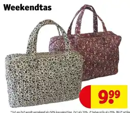 Kruidvat Weekendtas aanbieding