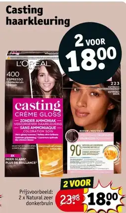 Kruidvat Casting haarkleuring aanbieding