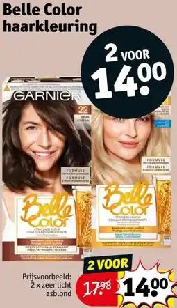 Kruidvat Belle Color haarkleuring aanbieding