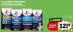 Kruidvat Lucovitaal vitaminen en huidverzorging aanbieding