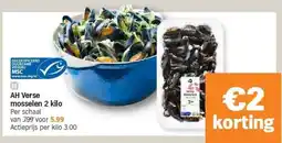 AH Verse mosselen 2 kilo