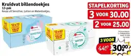 Kruidvat Kruidvat billendoekjes aanbieding