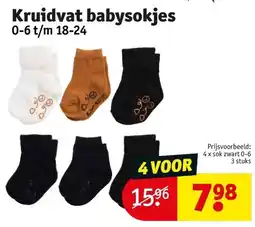 Kruidvat babysokjes