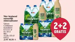 Delhaize Niet-bruisend natuurlijk mineraalwater aanbieding