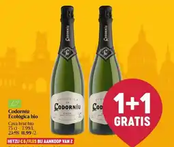 Delhaize Codorníu Ecológica bio aanbieding