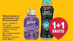 Delhaize Wasverzachter of geurbooster voor de was in parels aanbieding