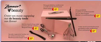 Kruidvat Zenner beauty aanbieding