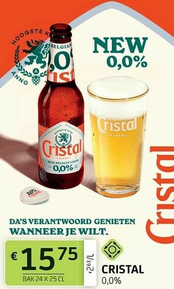 BelBev Cristal 0,0% aanbieding