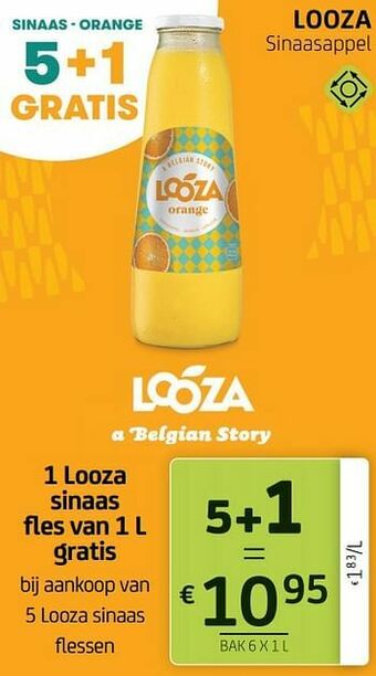 BelBev Looza sinaasappel aanbieding