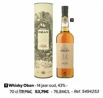 Carrefour Whisky oban aanbieding