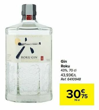 Carrefour Gin roku aanbieding