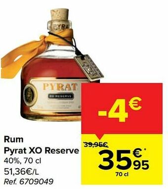 Carrefour Rum pyrat xo reserve aanbieding