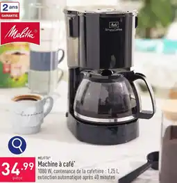 MELITTA Machine à café