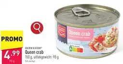 ALDI GOLDEN SEAFOOD Queen crab 90g aanbieding