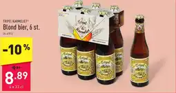 ALDI TRIPEL KARMELIET Blond bier, 6 x 33 cl aanbieding
